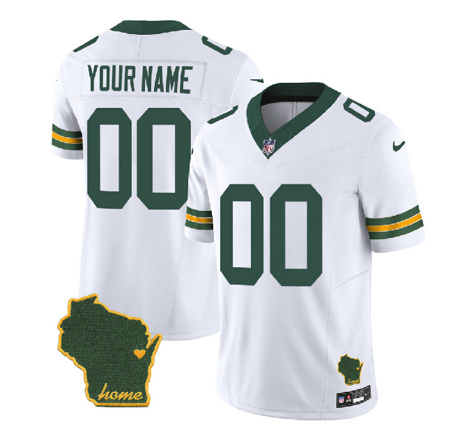 Custom Green Bay Packers Vapor F.U.S.E. Limited Jersey